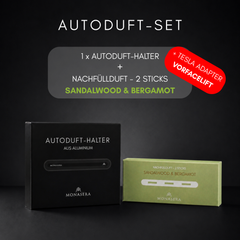TESLA Halter + Sandelholz & Bergamotte - Starter Set (Vorfacelift)