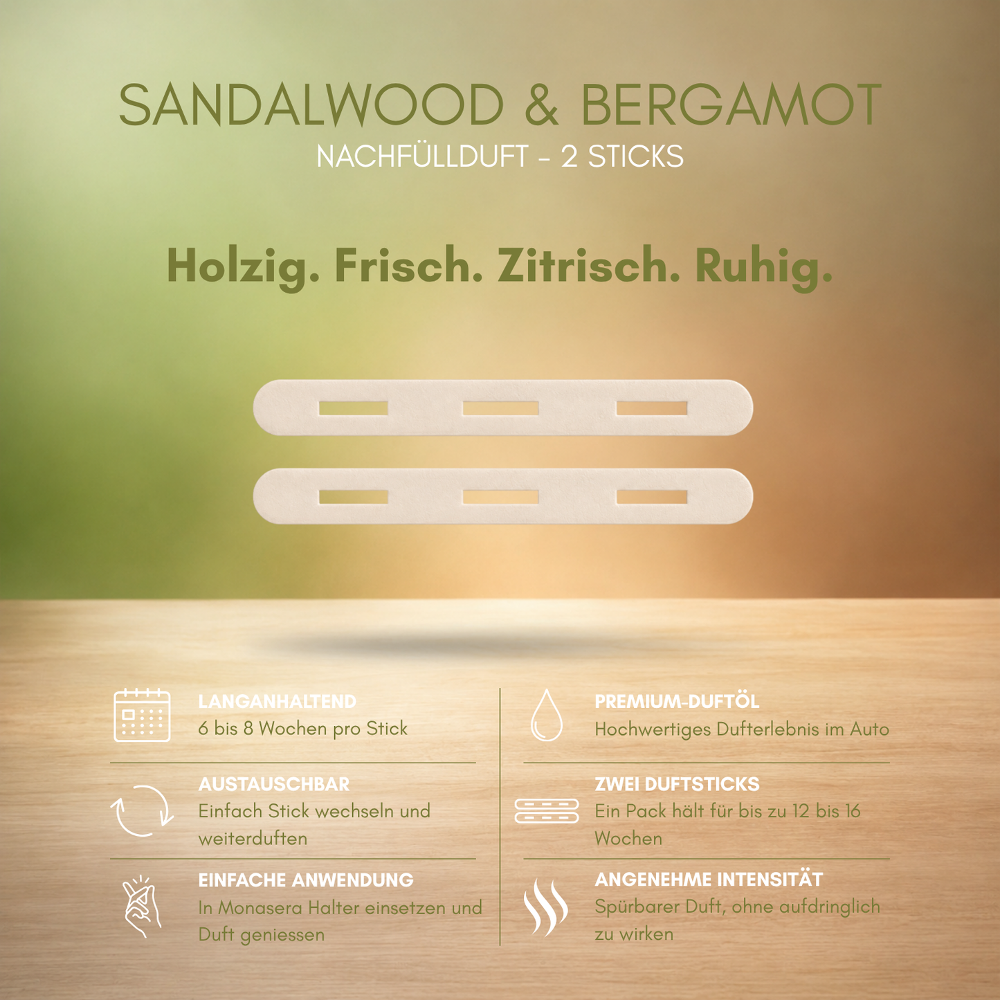 Halter + Sandelholz & Bergamotte - Starter Set